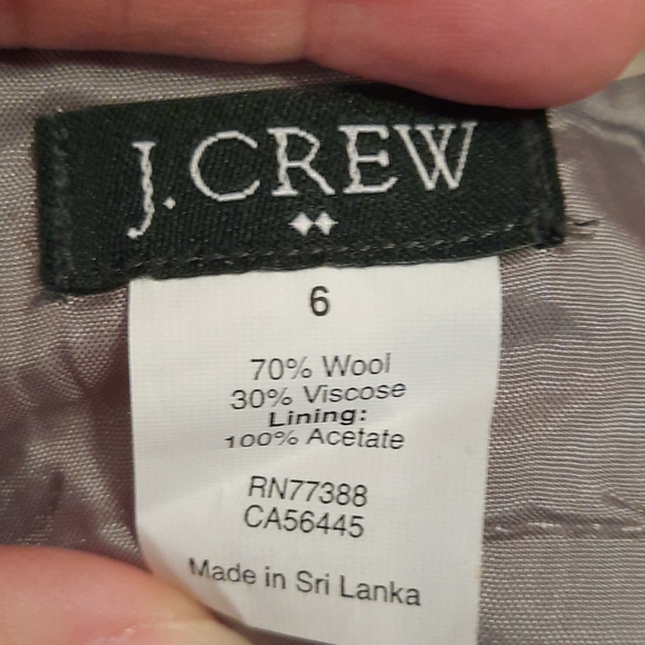 J Crew factory wool mini skirt - Picture 7 of 7